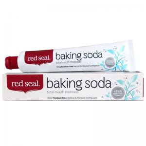 （苏打）红印 亮白牙膏 Real Seal Baking Soda Toothpaste 100g