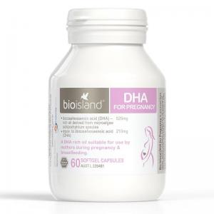 Bio Island 佰澳朗德 【孕妇】海藻油DHA 60粒 补脑补眼 脑黄金 Bioisland  DHA for Pregnancy 60s