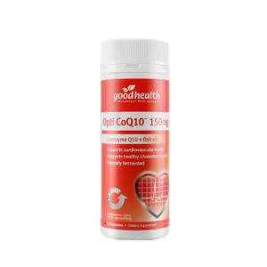 好健康 辅酶&鱼油 CoQ10 护心宁胶囊 保护心脑血管 90粒 Good Health Opti CoQ10 150MG Coenzyme CoQ10+Fish Oil