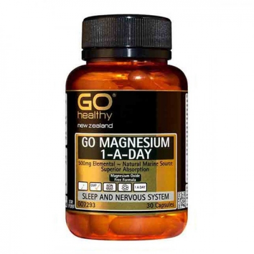 高之源 镁 (500毫克) 复合胶囊30粒 GO Healthy GO Magnesium 1-A ...