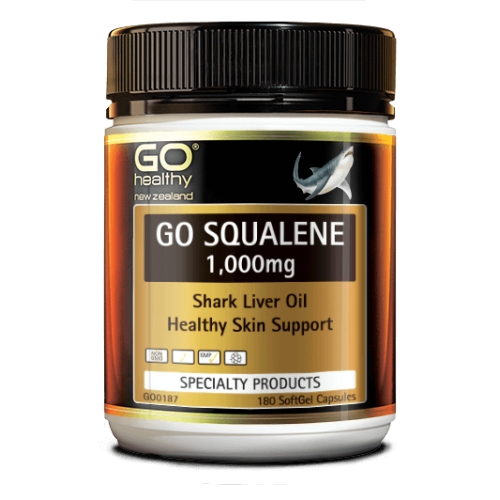 高之源 角鲨烯（提高免疫力 抗衰老）180粒 GO Healthy GO Squalene 1000...