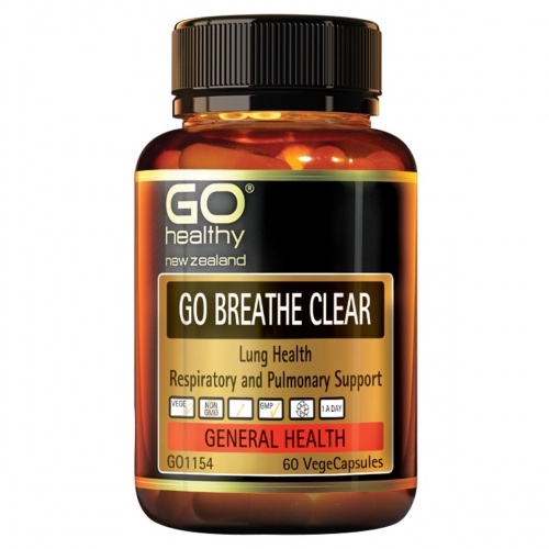 高之源 清肺胶囊 GO Healthy  Breathe Clear 60粒