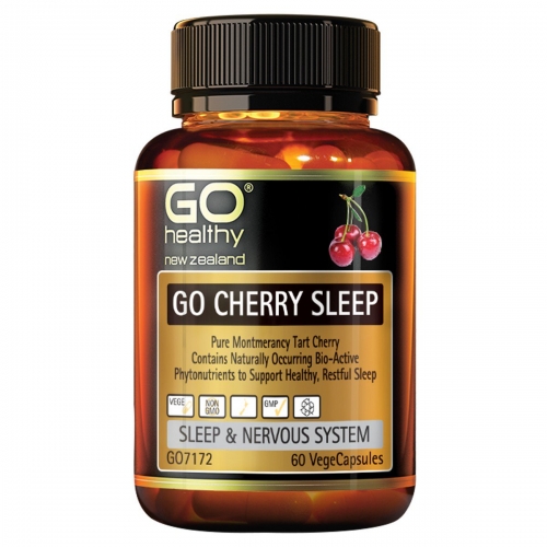高之源 樱桃精华胶囊 60粒 Go Healthy Go Cherry Sleep 60 Vege ...