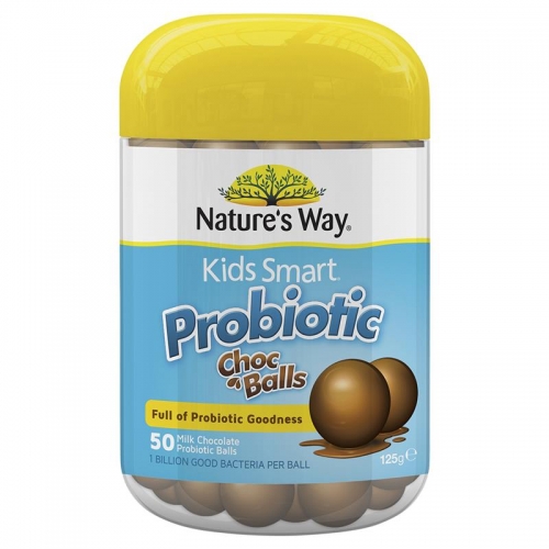佳思敏 儿童巧克力益生菌球 60粒  Nature's Way - Kids Smart Probiotic BALLS