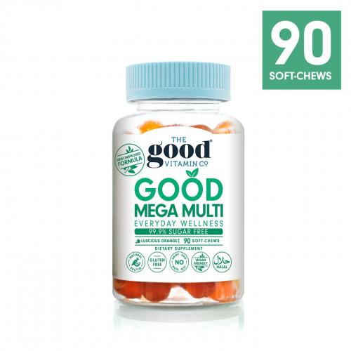 The Good Vitamin CO. 成人 多种维生素软糖 无糖配方（橙子口味） 90粒