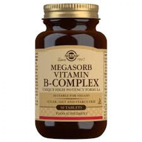 Megasorb Vitamin B-Complex High Potency Formula 50...