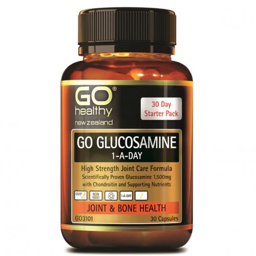 Go Healthy 高之源 葡萄糖胺 关节灵维骨力 1500mg  GO Glucosamine ...