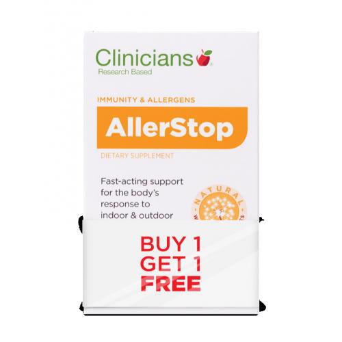 [买一送一] Clinicians 科立纯 过敏停咀嚼片 AllerStop 30 chew tabs