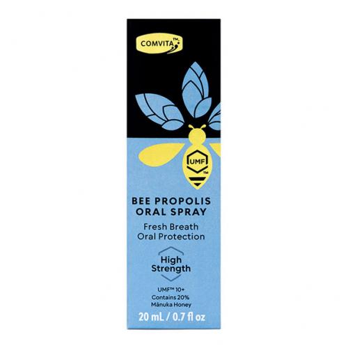 康维他 蜂胶喷雾 加强版  (含20% 麦卢卡UMF10+蜂蜜) Comvita Bee Propolis Extra Strength Oral Spray 20ml
