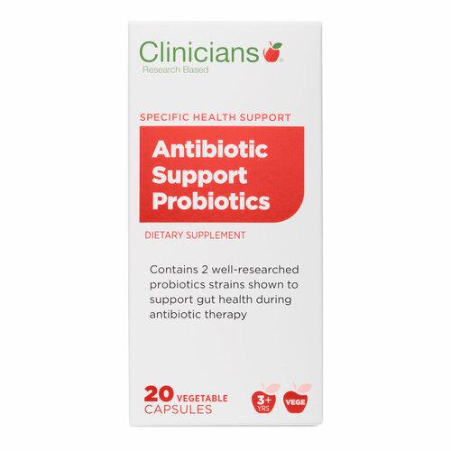 Clinicians 科立纯 抗生素辅助益生菌 Antibiotic Support Probiotics 20 vcaps