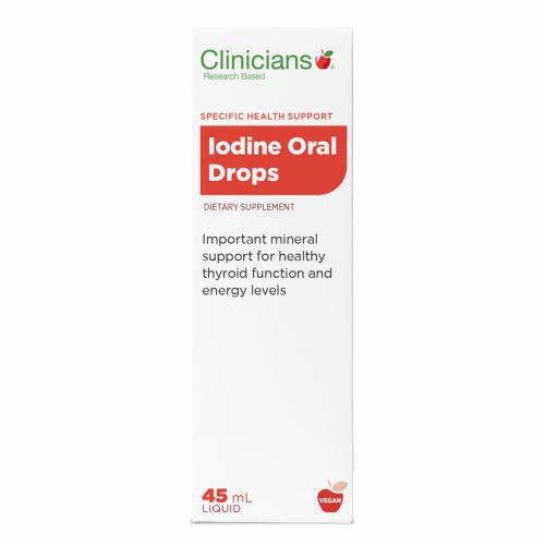Clinicians 科立纯 纯碘滴剂 （250mcg/滴） Clinicians Iodine Oral Drops (100ml)