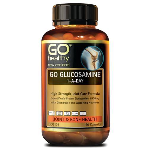 【60粒】Go healthy 高之源 葡萄糖胺 关节灵维骨力 1500mg 60粒   Go Gl...