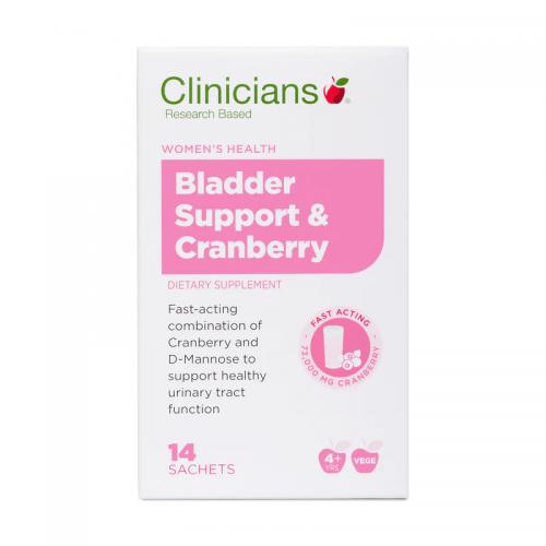 Clinicians 科立纯 甘露糖&蔓越莓冲剂  蔓越莓粉 Bladder Support & C...
