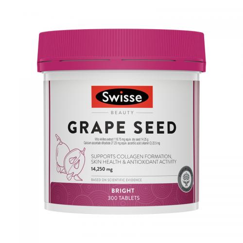 Swisse 斯维诗 葡萄籽14250mg 300粒 Swisse  Ultiboost Grape...