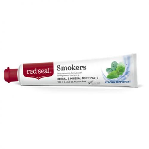 （烟民）红印 天然牙膏 去渍牙膏 红印牙膏 Red Seal Smokers Toothpaste ...