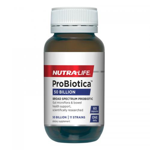 纽乐 强效500亿含量 成人益生菌 NutraLife ProBiotica® 50 Billion...