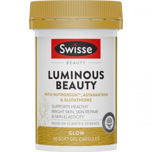 Swisse 斯维诗 雪肌丸 30粒 Swisse Luminous Beauty 30 Soft ...