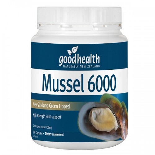 好健康 青口精胶囊 绿唇贻贝 6000mg 300粒 Good Health Mussel 6000...