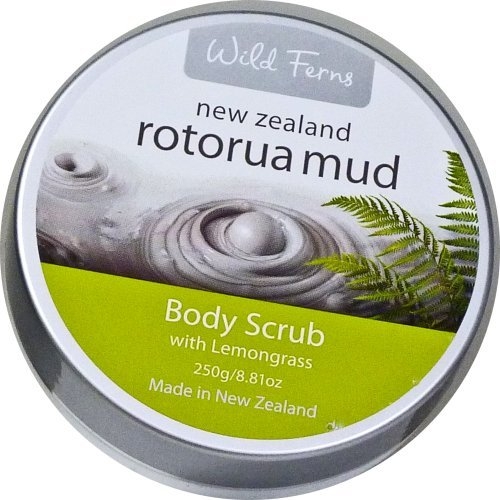Parrs 帕氏 Rotorua火山泥柠檬草身体磨砂膏 250克 Wild Ferns Rotoru...