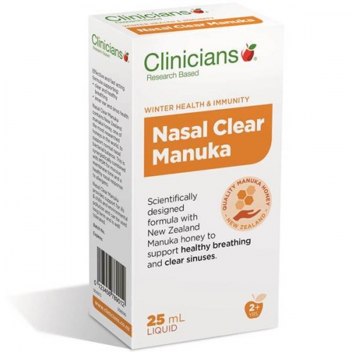 科立纯 麦卢卡清鼻炎喷雾 Clinicians Nasal Clear Manuka 25ml