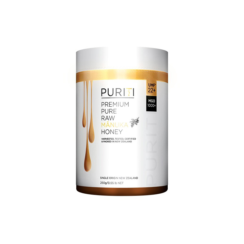 【22+ 250g】PURITI 麦卢卡蜂蜜 250g Premium Pure Raw Manuka Honey UMF22+/MGO1000+