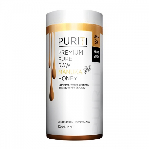 【8+ 500g】PURITI 麦卢卡蜂蜜 500g Premium Pure Raw Manuka...