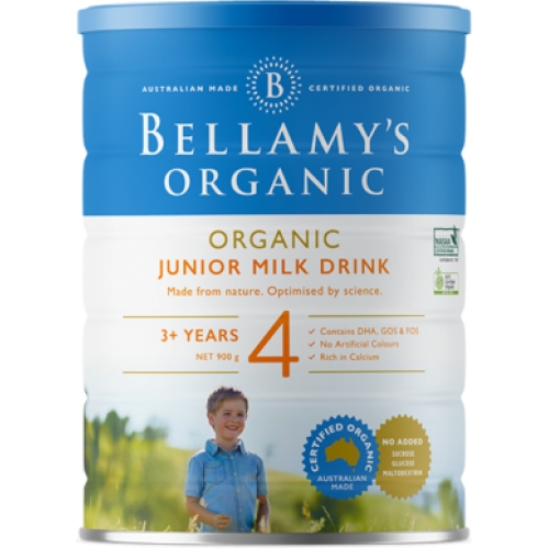 [新版]包税包邮  3罐 贝拉米有机婴儿奶粉 四段 （3岁以上）Bellamy's Organic ...