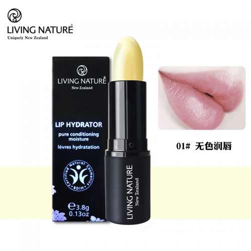 01 无色润唇 Living Nature 纯天然  有机口红 孕妇可用 3.8g Lip Hydr...