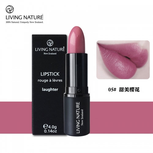 05 甜美樱花 Living Nature 纯天然  有机口红 孕妇可用 4g Lipstick -...
