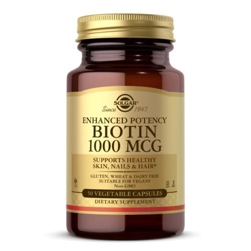 Solgar 生物素 Biotin 1000 mcg 50Vcaps