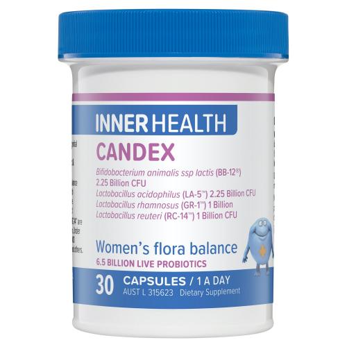 Inner Health Candex 常温益生菌 女性益生菌 肠胃阴道菌群健康 30粒