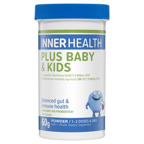 Inner Health 常温益生菌 初生儿 婴幼儿及儿童平衡肠道 免疫健康 益生菌粉  60g