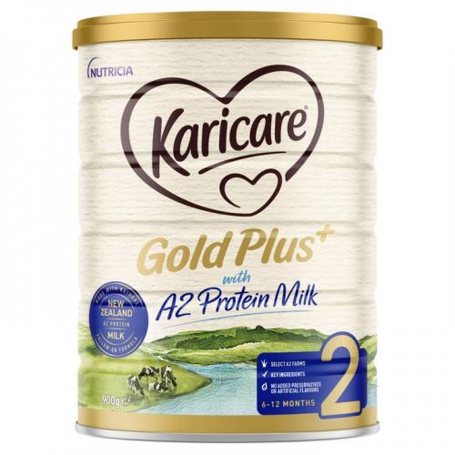 新版 【2罐】 可瑞康 金装A2 2段 婴幼儿奶粉 Karicare Gold Plus+ A2 P...