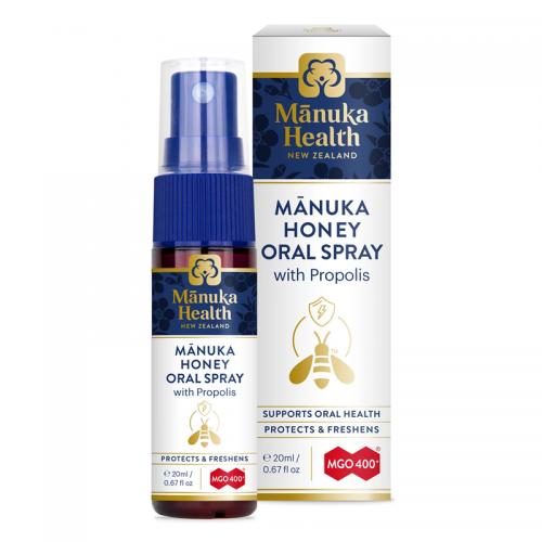 蜜纽康 蜂胶喷雾 MGO400+ Manuka Health Propolis Throat Spr...