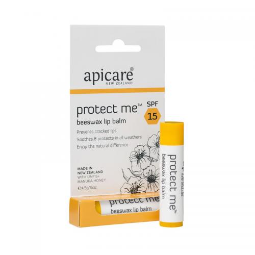Apicare 防晒 蜂蜡修复唇膏 （SPF15)Protect Me Beeswax SPF15 ...