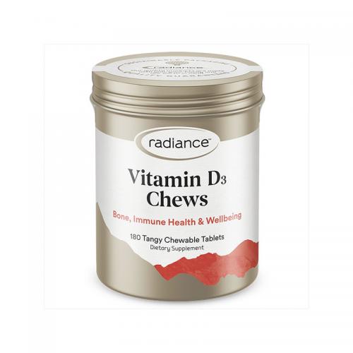 Radiance 维生素D3 咀嚼片 Vitamin D3 1000IU Chewable 180t