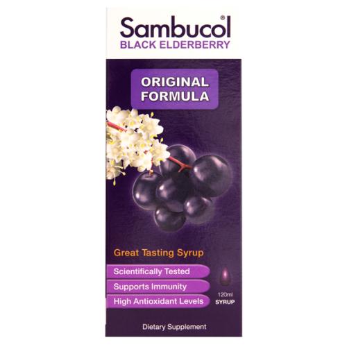 Sambucol 接骨木果味 成人  糖浆 口服液 Original Liquid 120ml