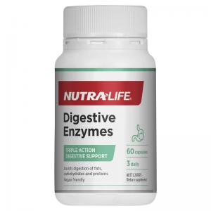 纽乐 植物消化酶酵素 Nutralife Digestive Enzymes 60粒