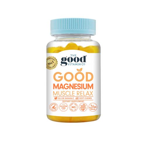The Good Vitamin CO. GOOD 成人镁软糖 肌肉松弛 (香蕉味) Magnesi...