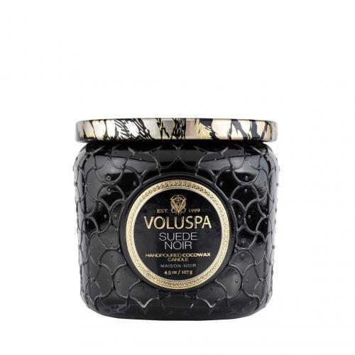 VOLUSPA Suede Noir Petite Jar 40hr Candle -  VMNPJ...