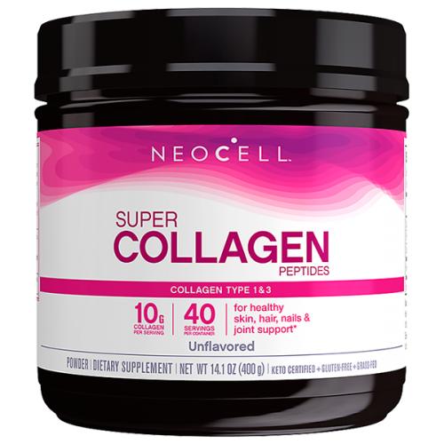NeoCell 天然水解胶原蛋白粉 400克/瓶 Super Collagen Powder Typ...