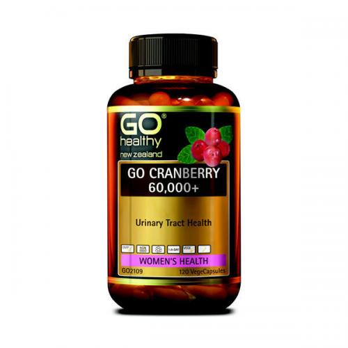Go Healthy 高之源  蔓越莓胶囊  GO Cranberry 60,000+ 120 粒