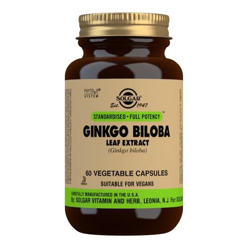 Solgar 银杏胶囊 银杏也精华 SFP Ginkgo Biloba Leaf Extract 6...