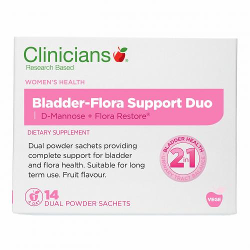 Clinicians Bladder-Flora Support Duo 14 Dual Powde...