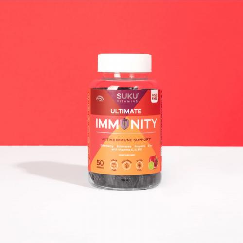 SUKU Vitamins 免疫软糖 - 石榴青柠味 Ultimate Immunity For 2...