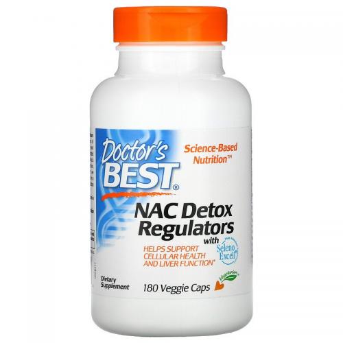 Doctor's Best N-乙酰半胱氨酸排毒調控方 NAC Detox Regulators w...