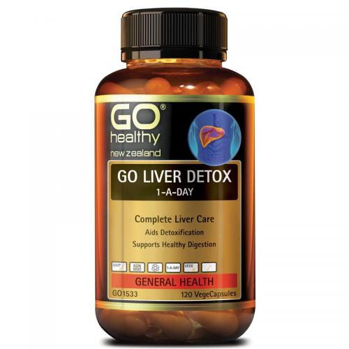 高之源 护肝排毒胶囊120粒 GO Healthy Go Liver Detox 120 vegec...