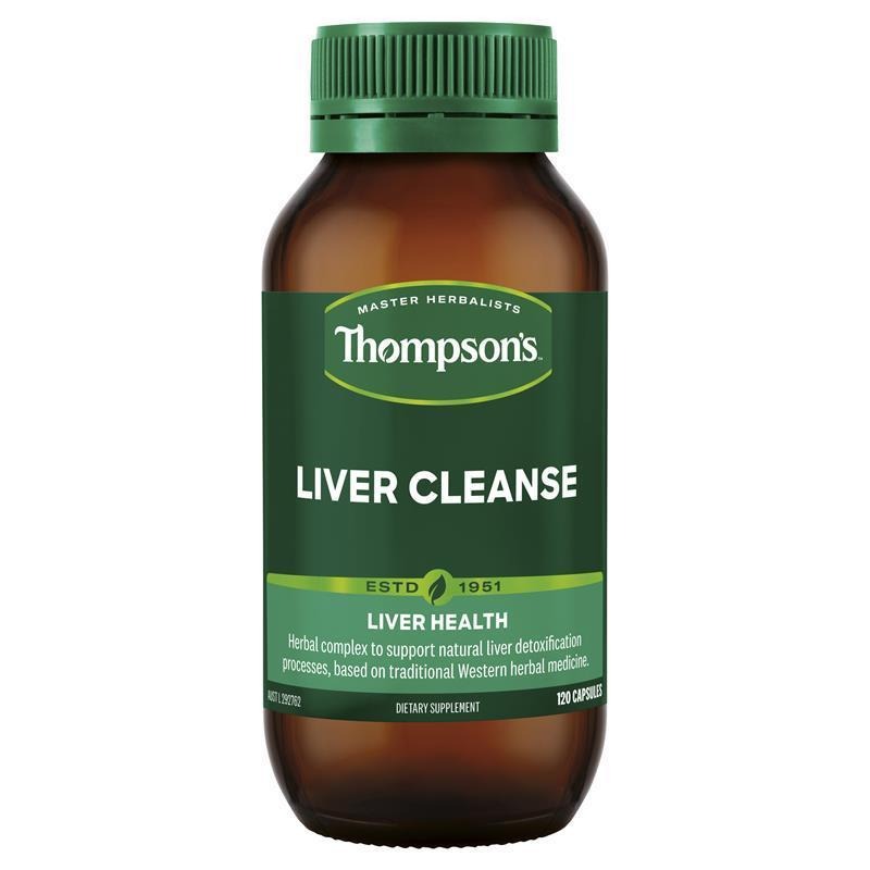 【明星产品】Thompson's 汤普森 清肝片 护肝宝 护肝片  Thompson's Liver Cleanse 120粒