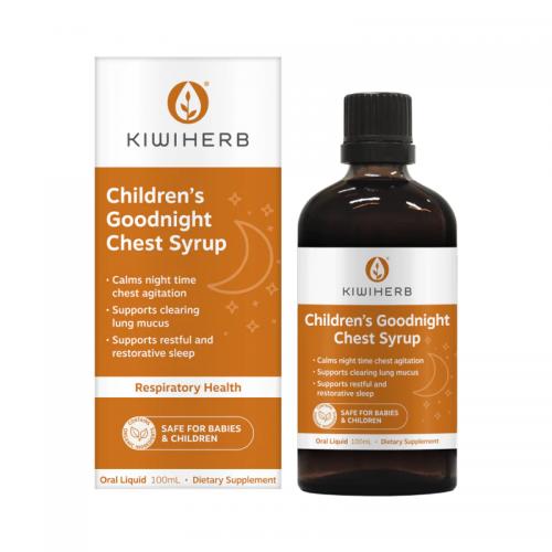 Kiwiherb Children's Goodnight Chest Syrup  100ml