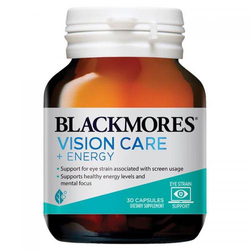 Blackmores 澳佳宝 多效护眼焕能胶囊 含游离型叶黄素10mg Vision Care + ...